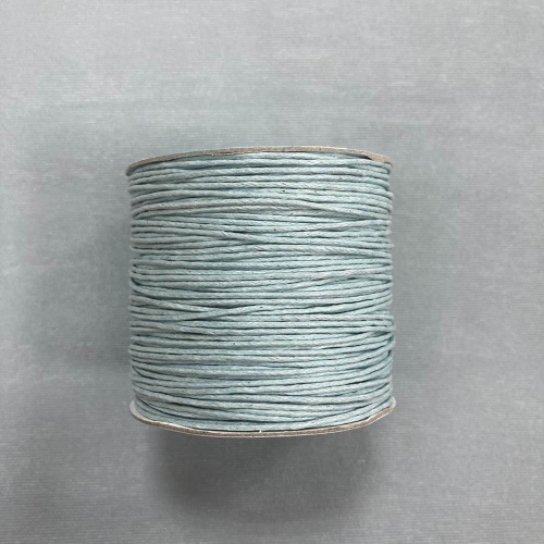 Шнур вощеный 1 мм (100 м) цвет №129 голубой