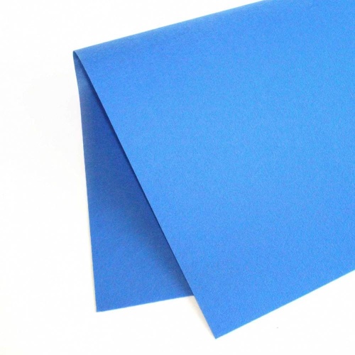 Фетр жесткий корейский 0.5 мм S-15 (38x47 см) цвет светло-синий