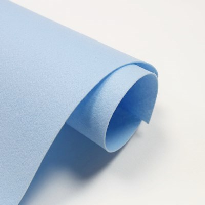 Фетр жесткий корейский 1.2 мм 925 (33x53 см) цвет голубой
