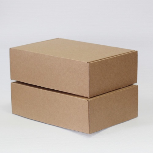 Коробка самосборная гофро (32х22х10 см) цвет бурый 3