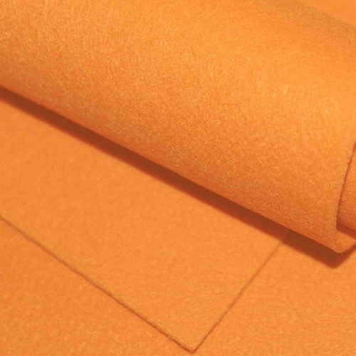 Фетр мягкий корейский 1.5 мм ST-07 (33x53 см) цвет оранжевый 2
