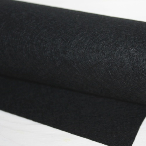 Полушерстяной испанский фетр 1 мм 204-5 (30x45 см) цвет черный