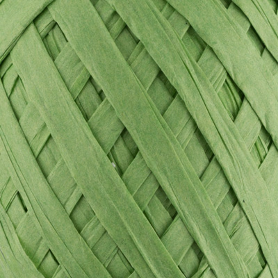 Рафия бумажная (30 м) цвет 05 зеленый