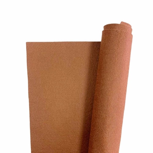 Полушерстяной испанский фетр 1.1 мм 240 (30x45 см) цвет коричневый