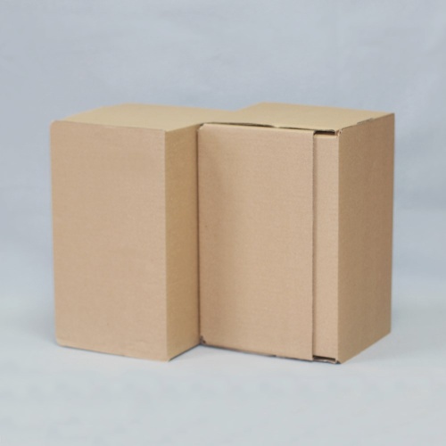 Коробка самосборная гофро (26.5х16.5х19 см) цвет бурый