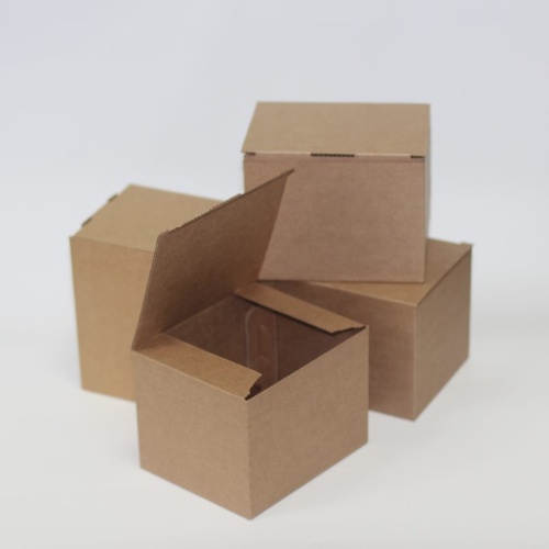 Коробка самосборная гофро (13.5х11х10 см) цвет бурый 6