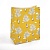 Крафт-пакет с прямоугольным дном 3 шт (13x8x16 см) цвет желтый