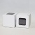 коробка упаковочная с окошком (10х10х10 см) самосборная цвет белый