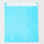 бумажный крафт пакет с плоским дном 10 шт (23.9x20x9 см) цвет голубой