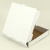 коробка самосборная гофро (25х25х4.5 см) цвет белый