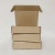 коробка самосборная гофро (16х11х4 см) цвет бурый