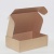 коробка самосборная гофро (37х26х12 см) цвет бурый