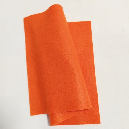 фетр китайский мягкий 1 мм 20х30 см (5 шт) 094 оранжевый
