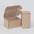 коробка самосборная гофро (17.5х12х10 см) цвет бурый