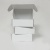 коробка самосборная гофро (16х11х6 см) цвет белый