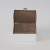коробка самосборная гофро (10х10х4 см) цвет белый