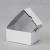 коробка самосборная гофро "крышка-дно" (14.5x10.5x6.5 см) цвет белый