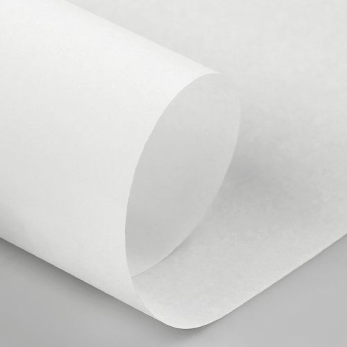 крафт бумага в рулоне (50 см x 10 м) цвет белый