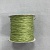 Шнур вощеный 1 мм (100 м) цвет №083 светло-зеленый