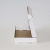 коробка самосборная гофро (23.5х10.2х2.2 см) цвет белый