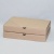 коробка самосборная гофро (30х21х4 см) цвет бурый