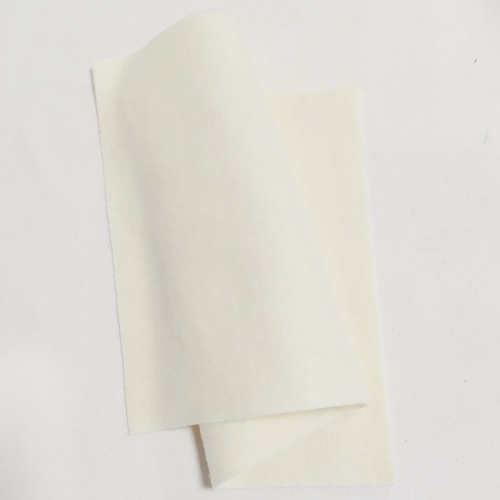 фетр китайский мягкий 1 мм 20х30 см (5 шт) 075 молочный