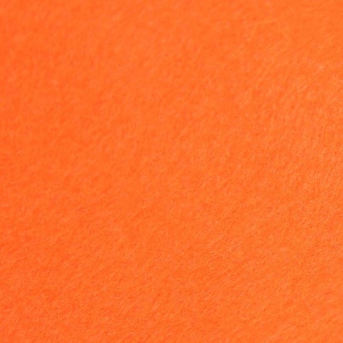 полушерстяной испанский фетр 1.1 мм 232 (30x45 см) цвет оранжевый