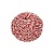 Шпагат хлобчатобумажный 1 мм (100 м) цвет бело-красный