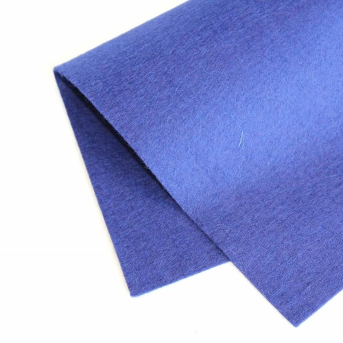 полушерстяной испанский фетр 1.1 мм 228 (30x45 см) цвет сине-фиолетовый