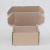 коробка самосборная гофро (17.5х12х10 см) цвет бурый