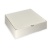 коробка самосборная гофро (28х28х9 см) цвет белый