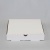 коробка самосборная гофро (23х23х4 см) цвет белый