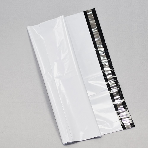 пластиковый пакет "курьер-пакет" без кармашка (50x50 см) цвет белый