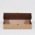 коробка самосборная гофро (33х18х6 см) цвет бурый