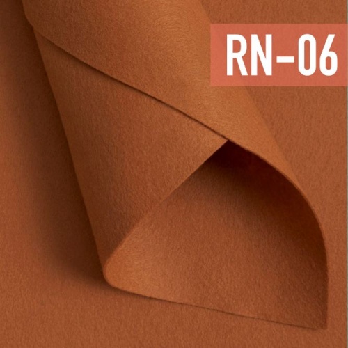фетр мягкий корейский 1 мм rn-06 (33x53 см) цвет светло-коричневый